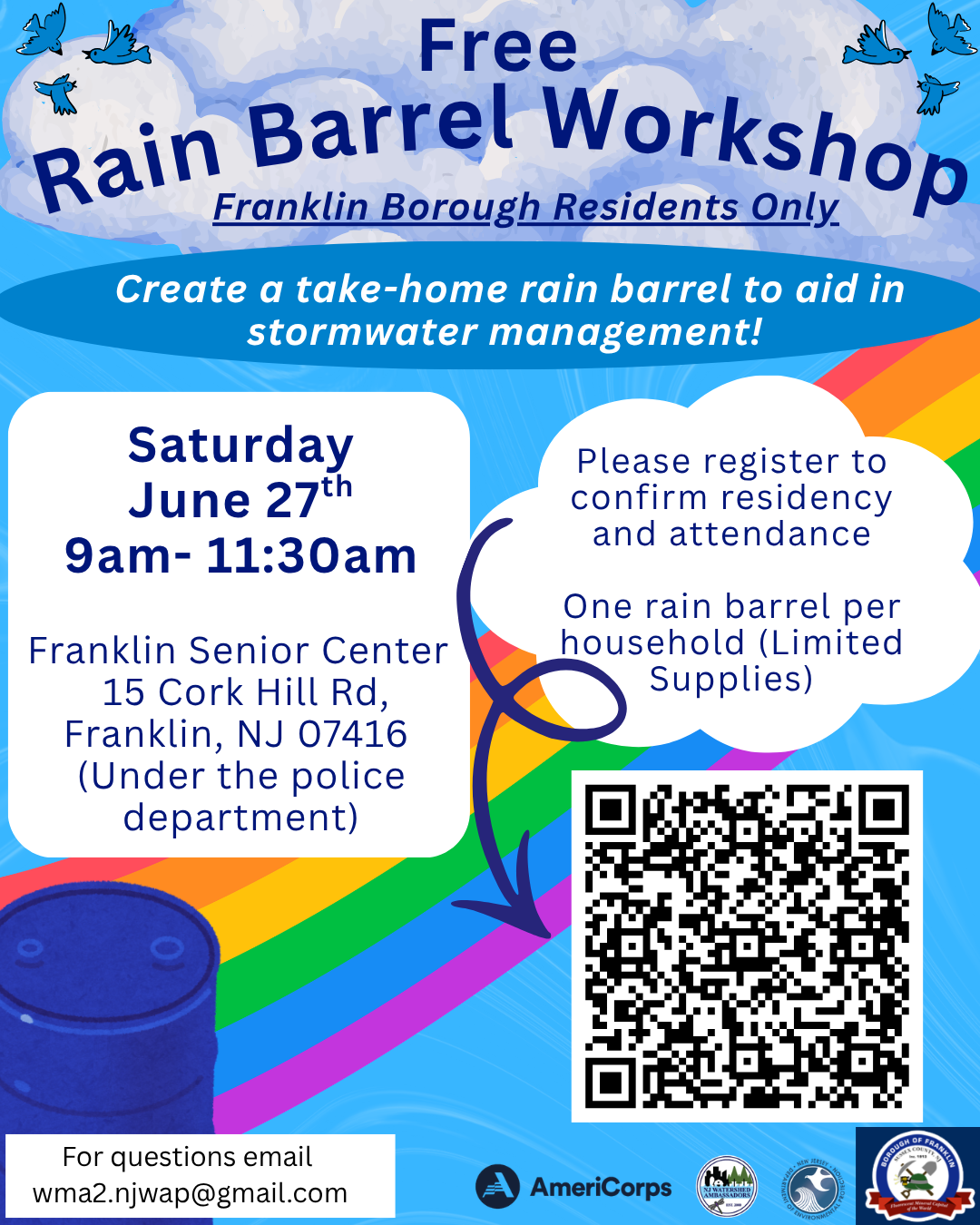 Rain Barrel Workshop Flyer